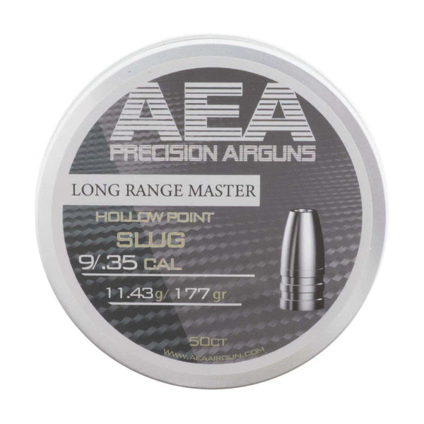 AEA Long Range Master Hollow Point Slugs 9mm / .35 Cal 177gr - 50ct