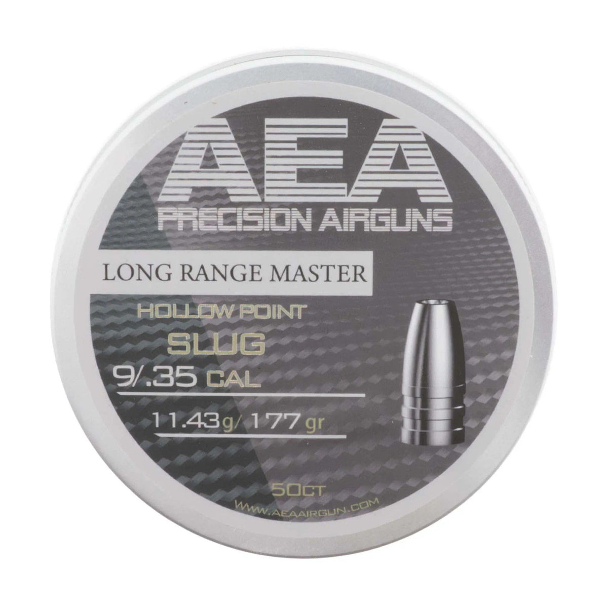 AEA Long Range Master Hollow Point Slugs 9mm / .35 Cal 177gr - 50ct